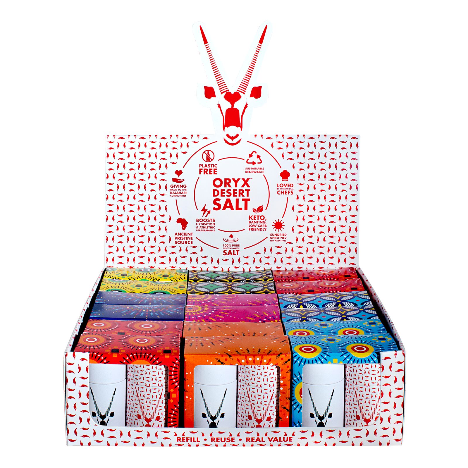 Oryx Salt & Chilli Travel Shaker – Made in RSA