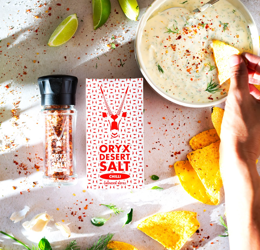 Oryx Chilli Salt Grinder Refill - 200g