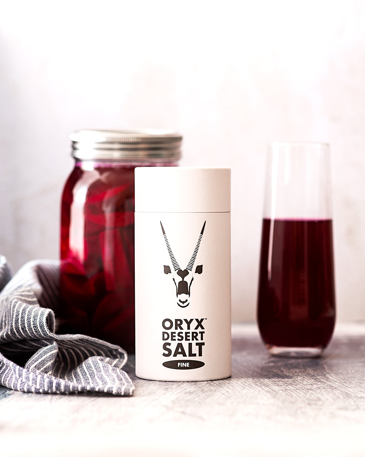 Oryx Desert Salt Fine Tube Shaker - 350g