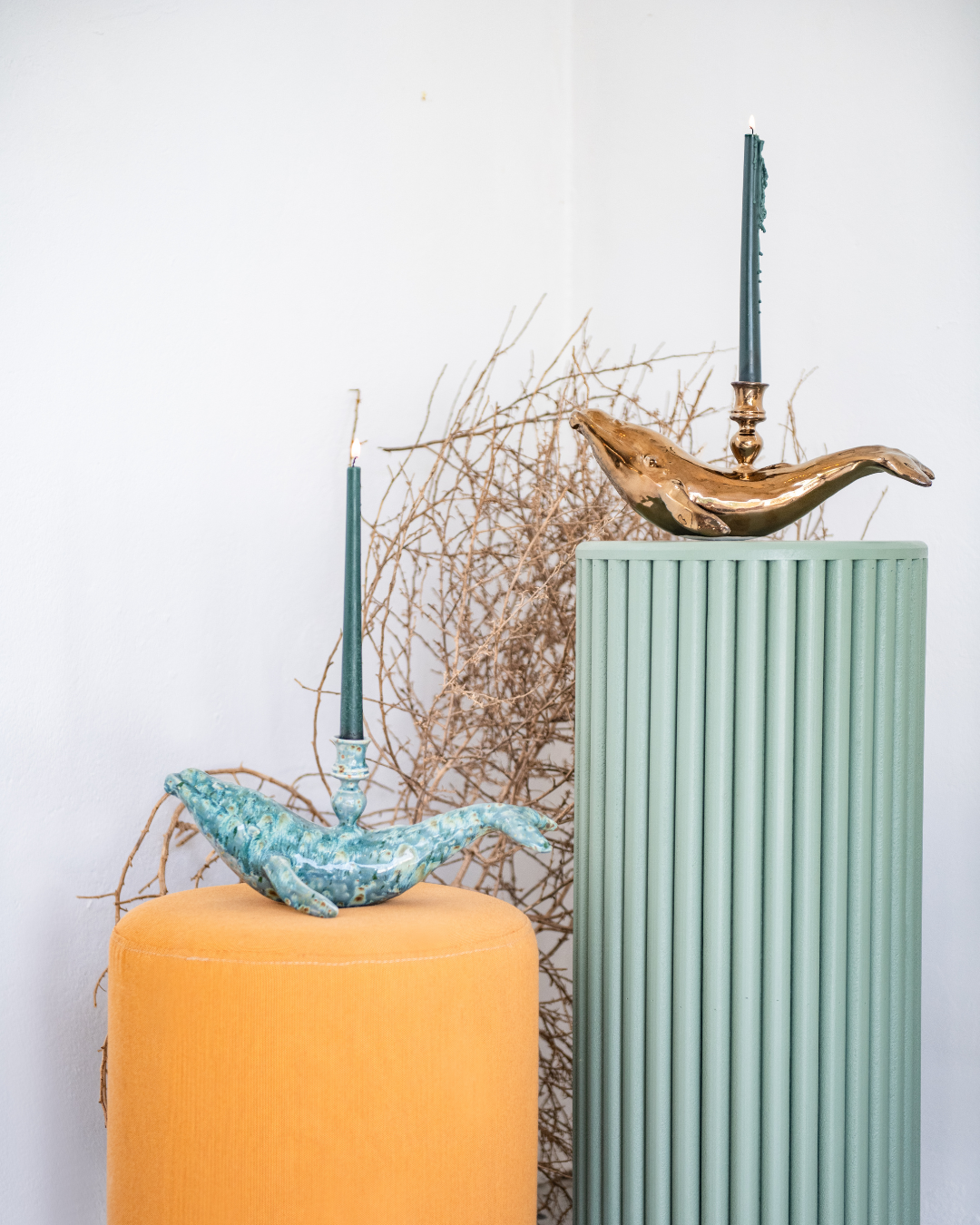 Ophelia The Baby Whale Candle Holder