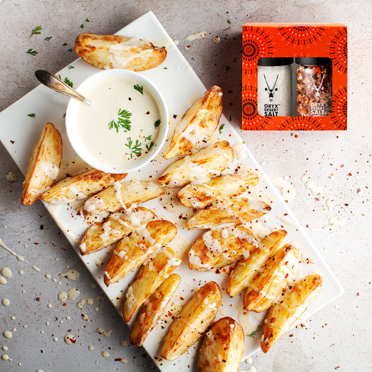 Oryx Salt & Chilli Grinder Gift - 2 unit small