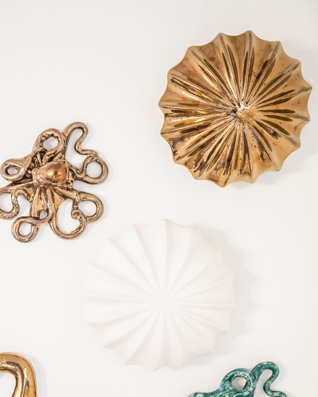 Anemone Wall Hanging Sphere