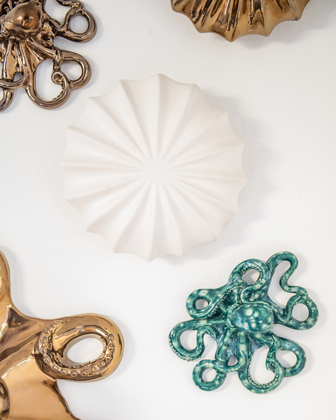 Anemone Wall Hanging Sphere