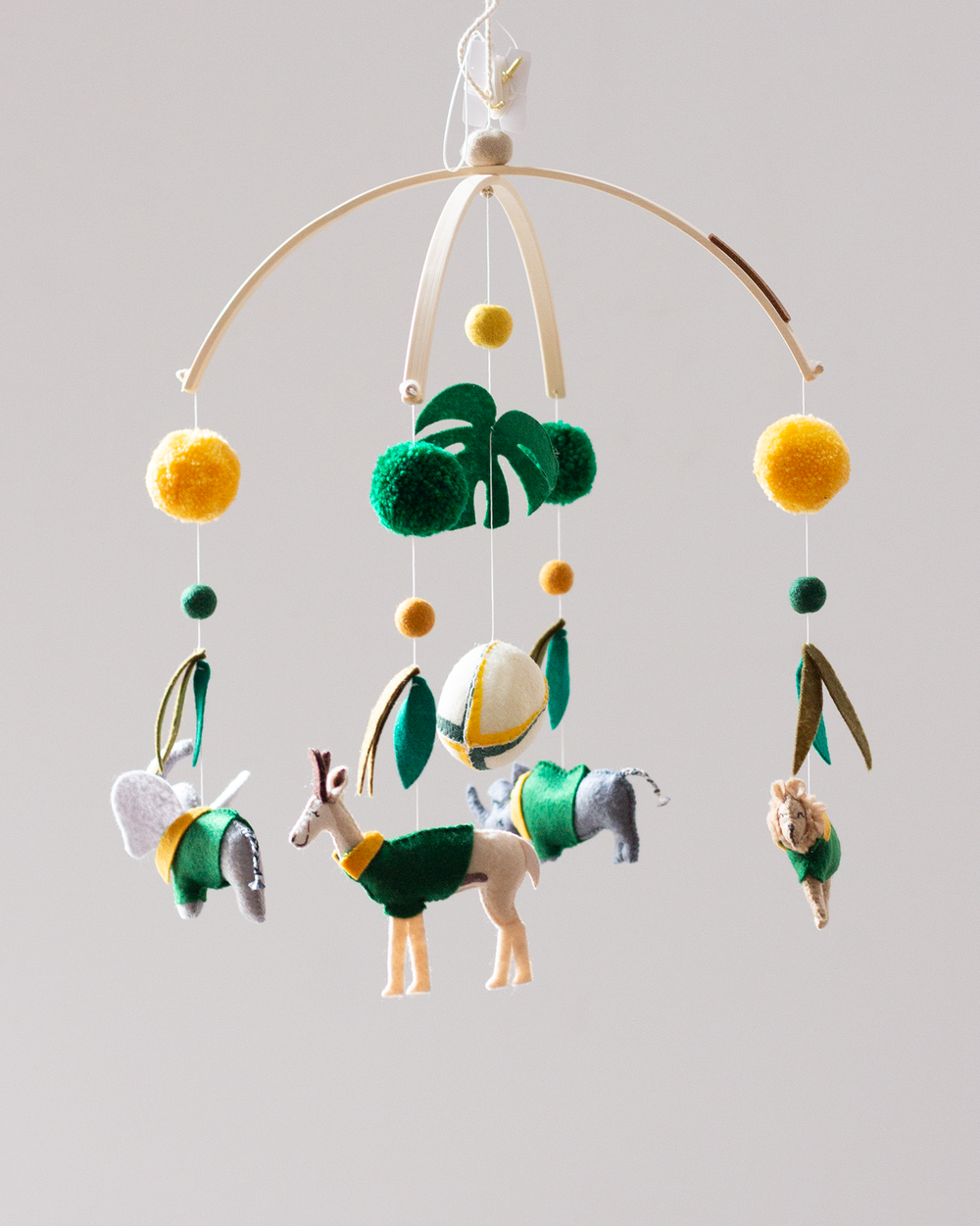 Green & Gold Supporters Hanging Mobile | Limited Edition | Signature Arch Collection