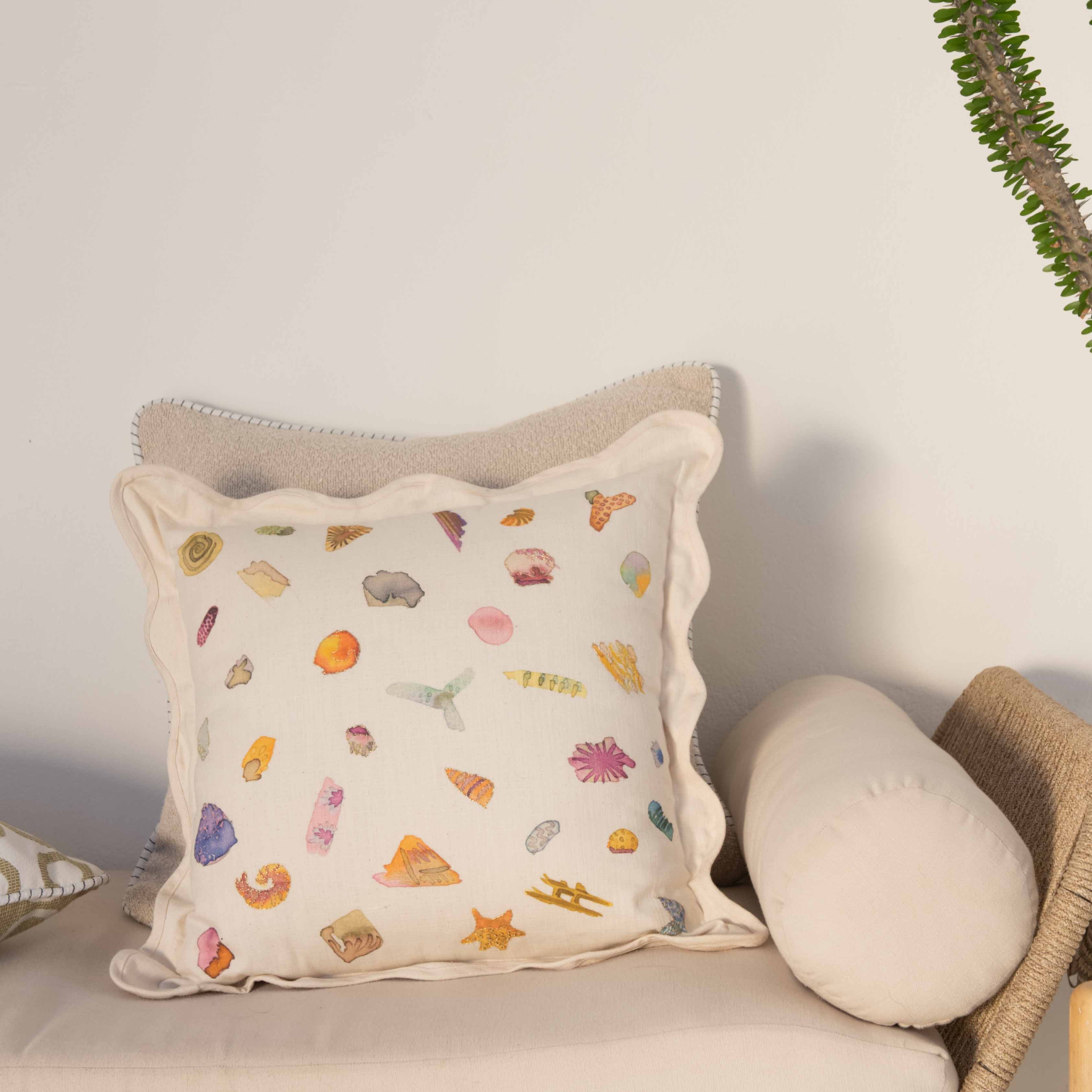 Microsand Scallop Scatter & Inner 60cm x 60cm