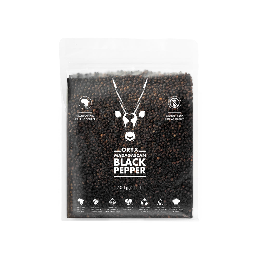 Oryx Whole Black Pepper Doypak (Grinder refill - 1kg)