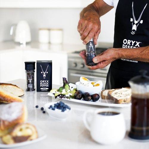 Oryx Black Peppercorns Grinder Refill - 100g