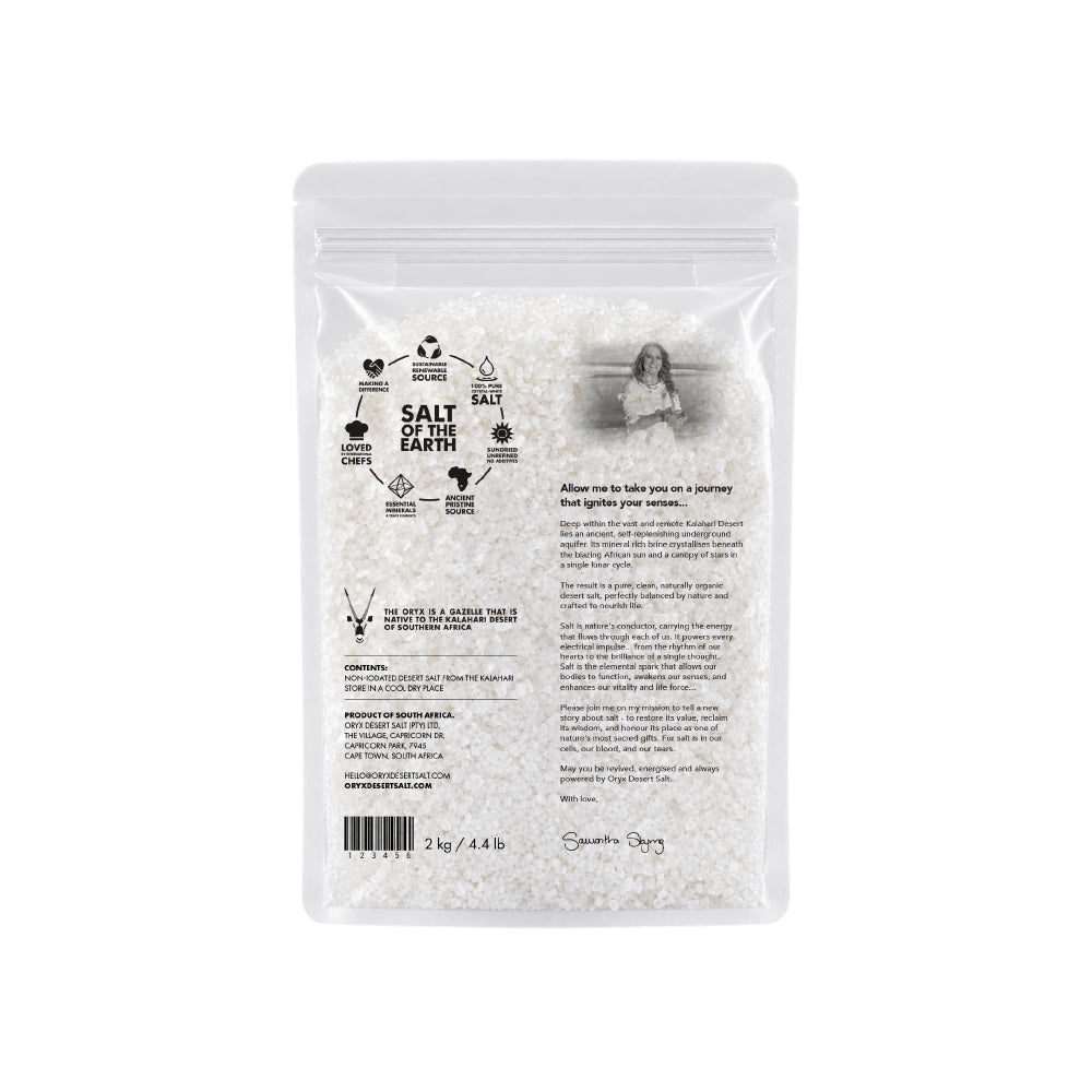Oryx Desert Salt Coarse Doypak (Grinder refill - 2kg)