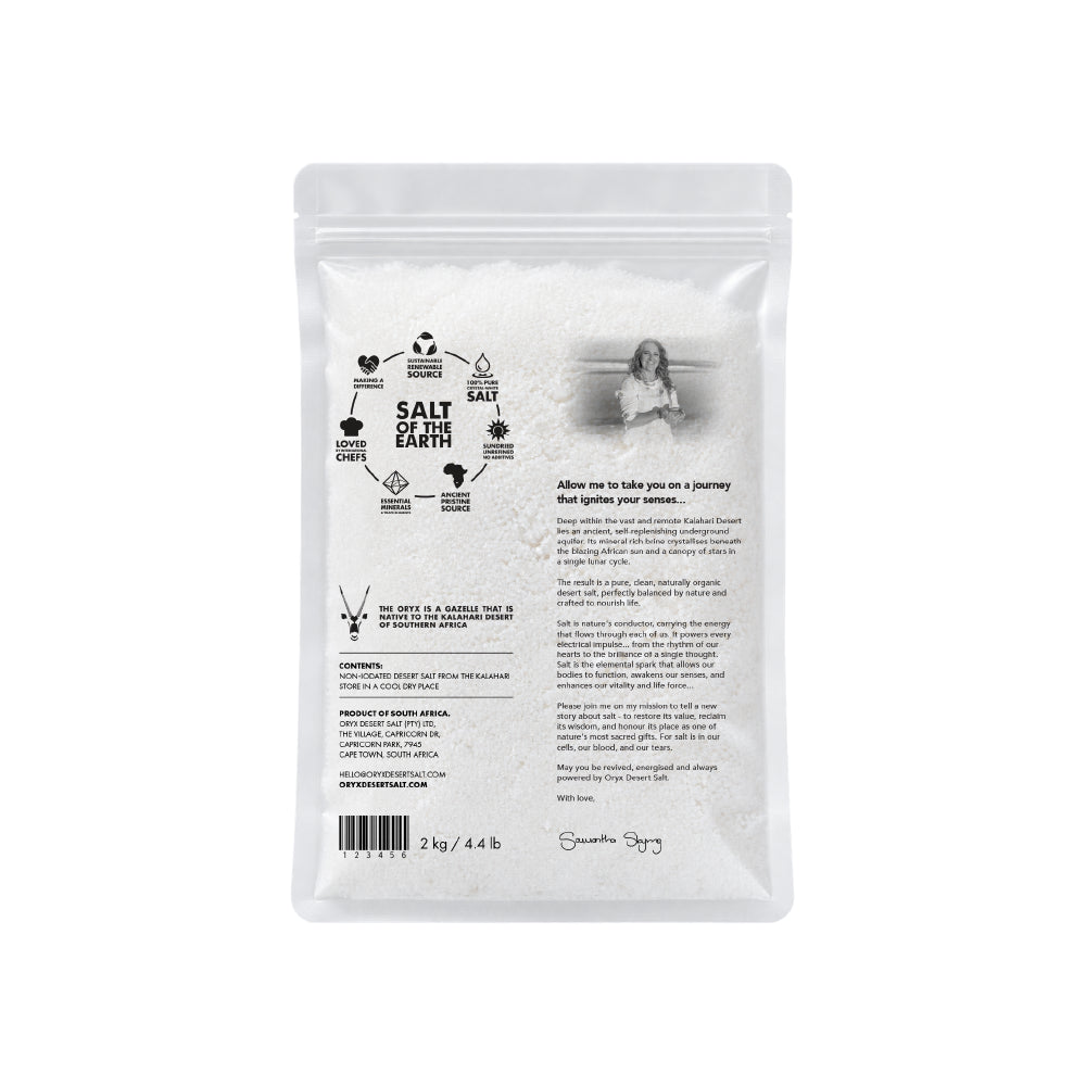 Oryx Desert Salt Fine Doypak - 2kg