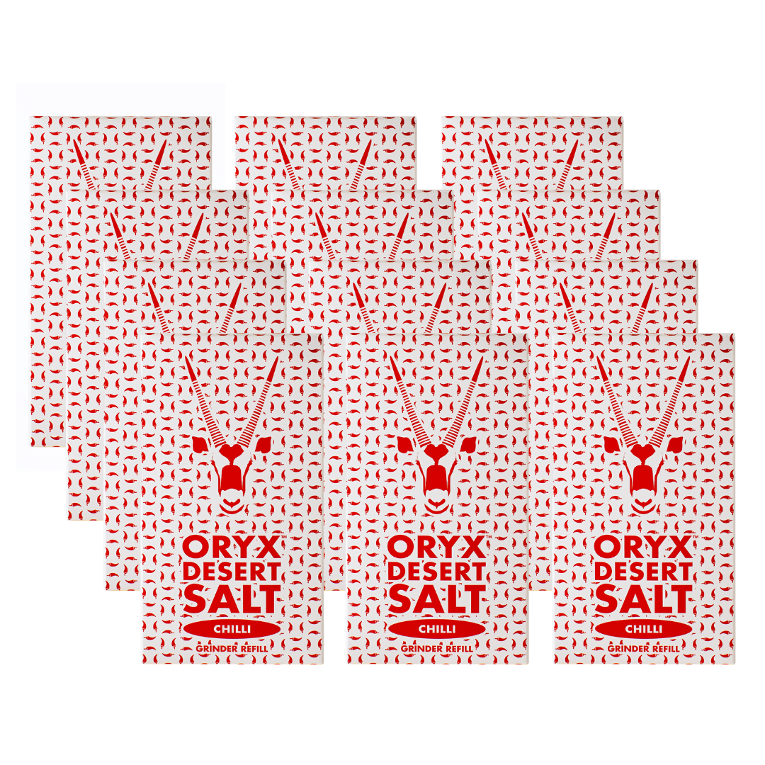 Oryx Chilli Salt Grinder Refill - 200g