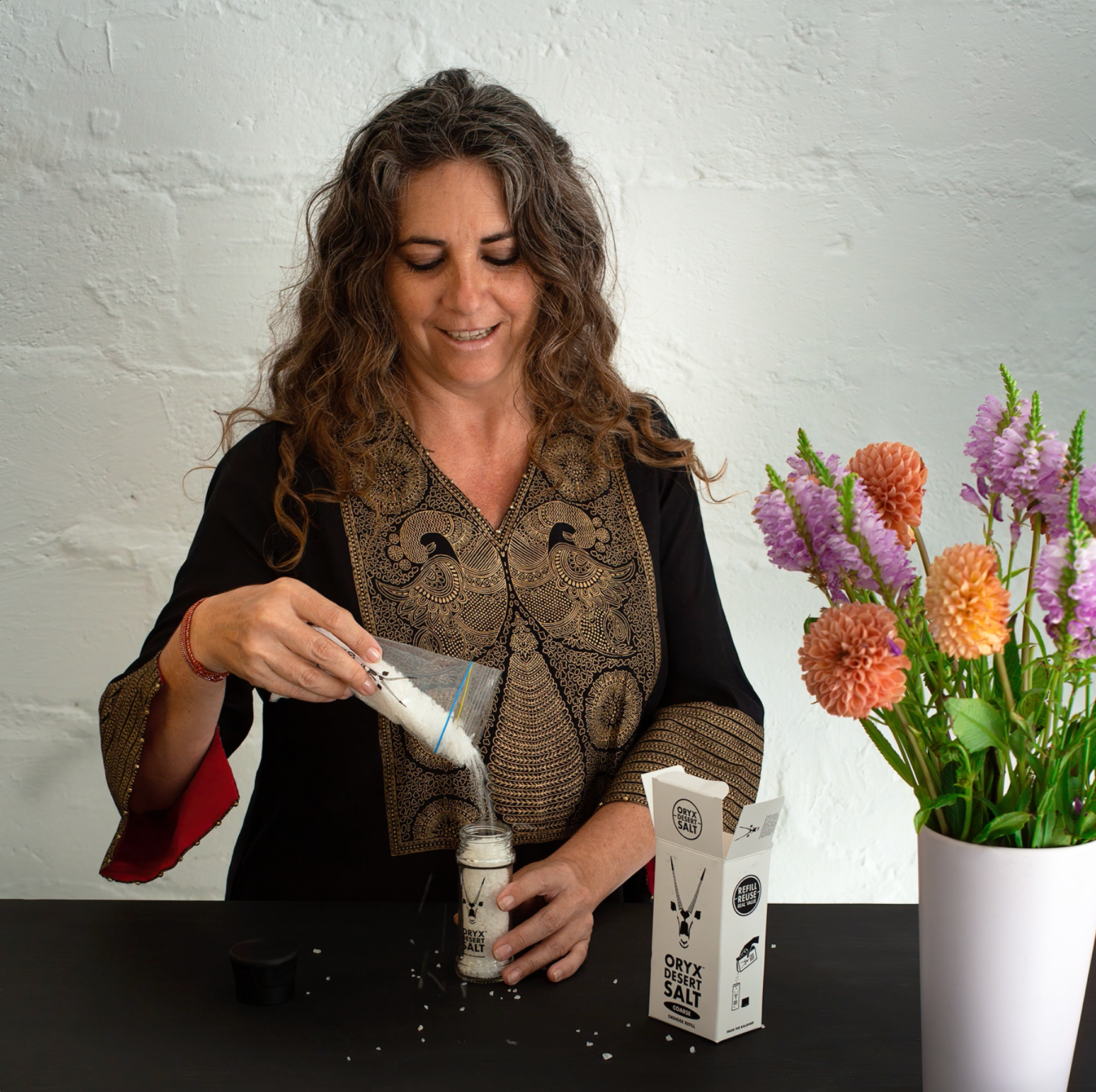 Oryx Desert Salt Refillable Grinder 100g