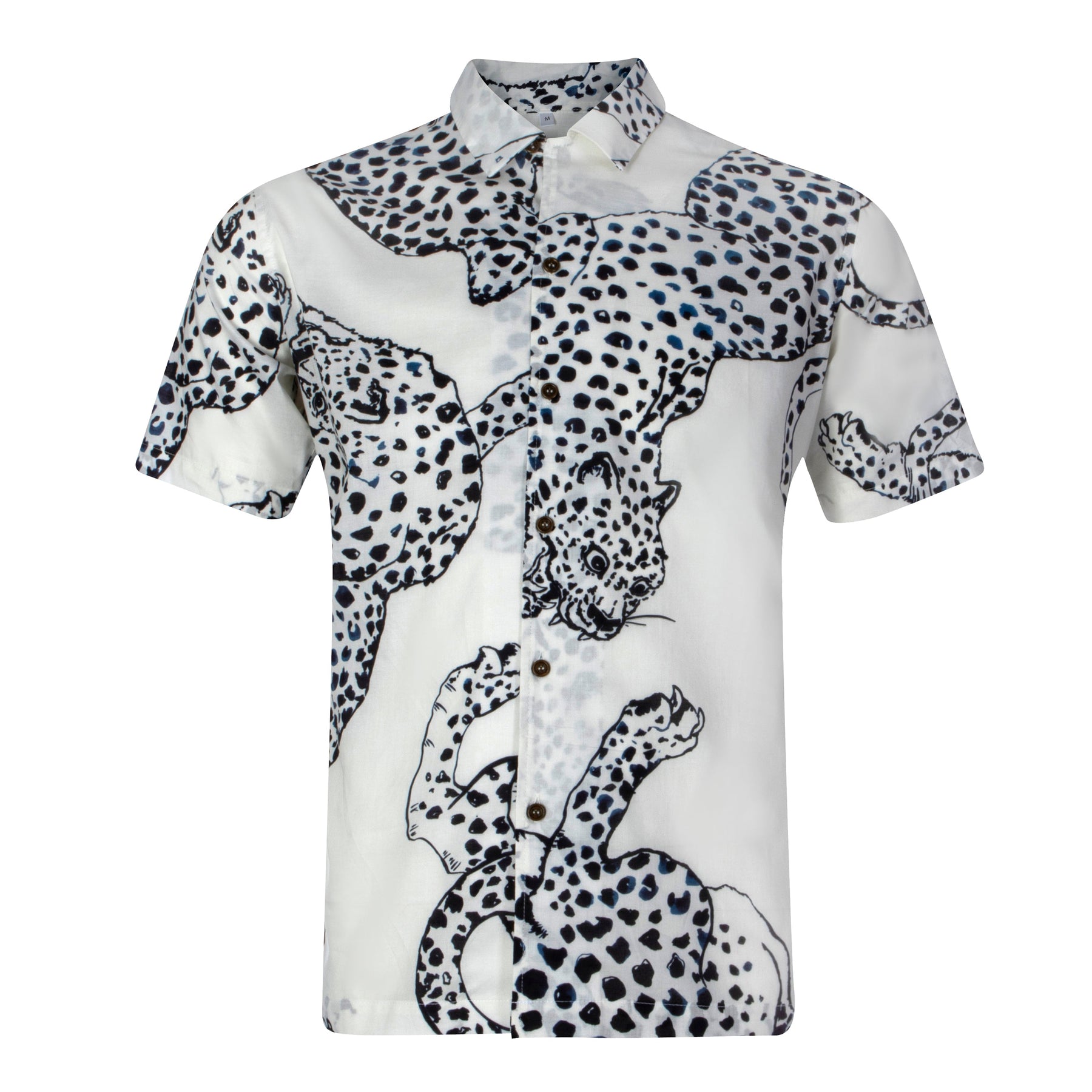 Men's Cuban White Leopard