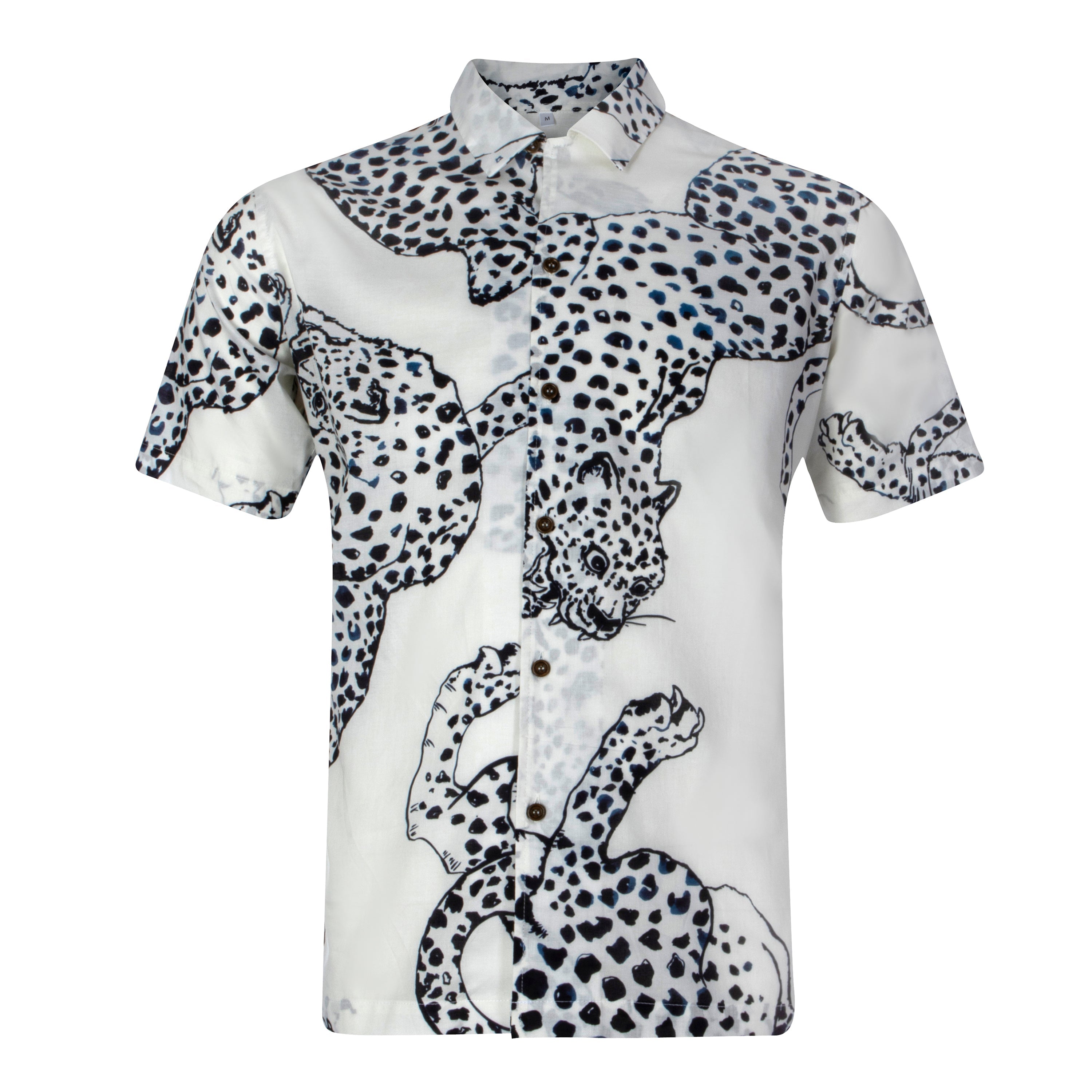 Men's Cuban White Leopard