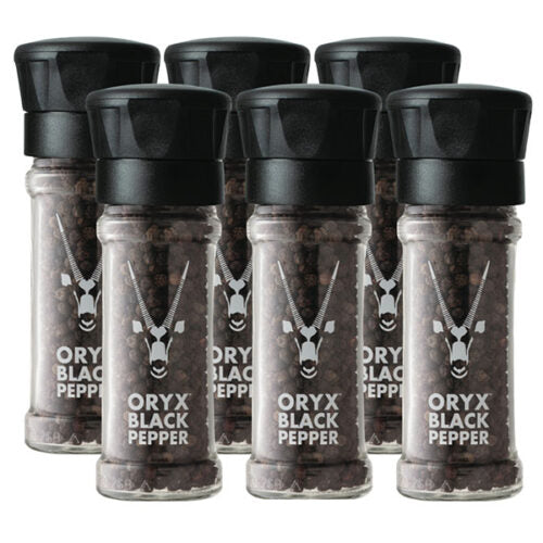 Oryx Black Pepper Refillable Grinder - 50g